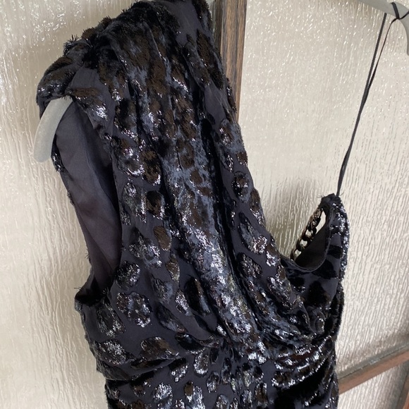 Dundas Revolve Hendrix Midi Dress in Black Size Small NWT - Picture 9 of 13